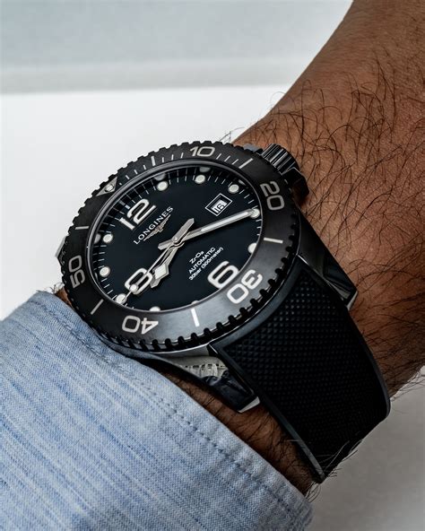 Longines Hydroconquest Automatic All Black Ceramic .